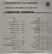 Double LP - Emanuel Rambur - Das Neueste von gestern