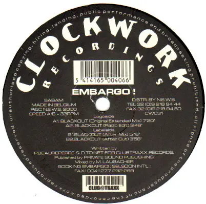 Embargo! - Blackout