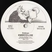 LP - Embryo - Live - Original 1st German