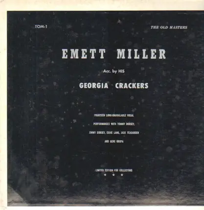 Emmett Miller & His Georgias Crackers - Same