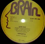 LP - Emergency - Gold Rock - GREEN BRAIN