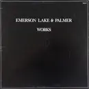 Double LP - Emerson, Lake & Palmer - Works (Volume 1) - Trifold, Embossed cover
