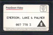 VHS - Emerson, Lake & Palmer - Welcome Back
