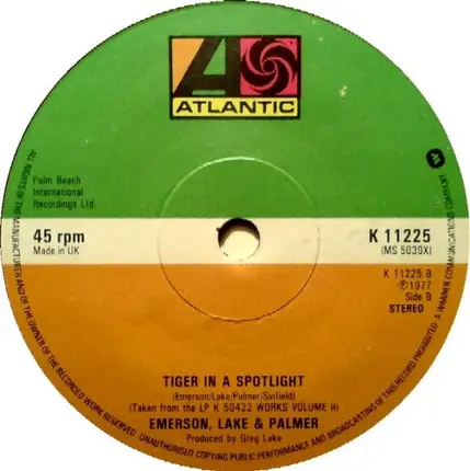 Emerson, Lake & Palmer - All I Want Is You