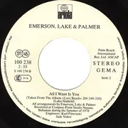 7inch Vinyl Single - Emerson, Lake & Palmer - Canario