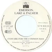 7'' - Emerson, Lake & Palmer - Fanfare For The Common Man / Brain Salad Surgery