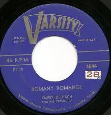 Emery Deutsch And His Orchestra - Romany Romance / When A Gypsy Makes His Violin Cry