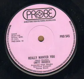 Emitt Rhodes - Really Wanted You