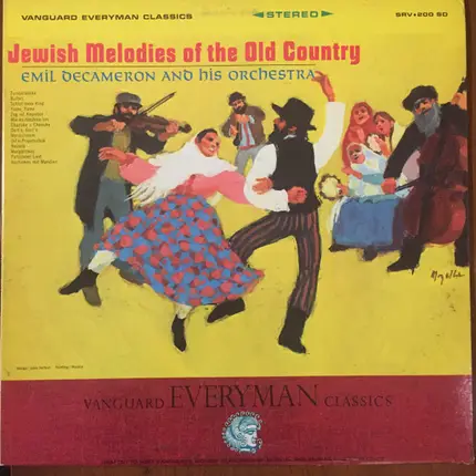 Emil Decameron And His Orchestra - Jewish Melodies Of The Old County