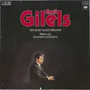 LP - Emil Gilels , Robert Schumann , Johannes Brahms - Sein Letzter Konzert-Mitschnitt - Club-Edition