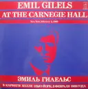Double LP - Emil Gilels - At The Carnegie Hall - Gatefold Sleeve;Export Edition