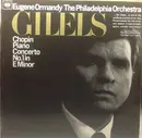 LP - Frédéric Chopin/ Emil Gilels,  Eugene Ormandy , The Philadelphia Orchestra - Piano Concerto No.1 In E Minor