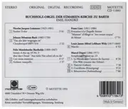 CD - Emil Handke / Bach / Mendelssohn / Liszt a.o. - Buchholz-Orgel der St.Marien-Kirche zu Barth