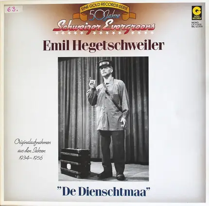 Emil Hegetschweiler - De Dienschtmaa