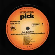 LP - Emil Schaffner - Wortklaubereien Und Sprachsprechsprüche