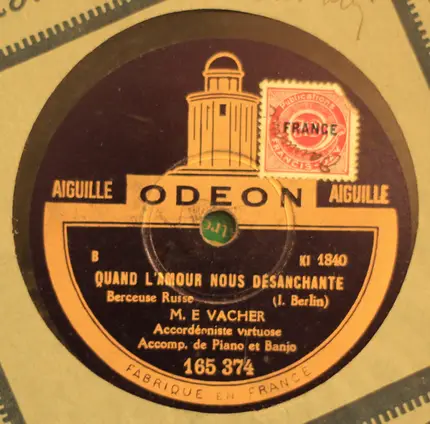 Emile Vacher - C.O.N.S.T.A.N.T.I.N.O.P.L.E / Quand L'amour Nous Désanchante