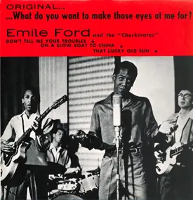 Emile Ford and the Checkmates - What Do You Want To Make Those Eyes At Me For