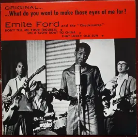 Emile Ford & the Checkmates - What Do You Want To Make Those Eyes At Me For?