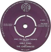 Emile Ford and the Checkmates - Don't Tell Me Your Troubles