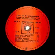 LP - Emile Prud'Homme , Joss Baselli , Jean Ségurel , Jo Sony - Les 4 As De l'Accordéon