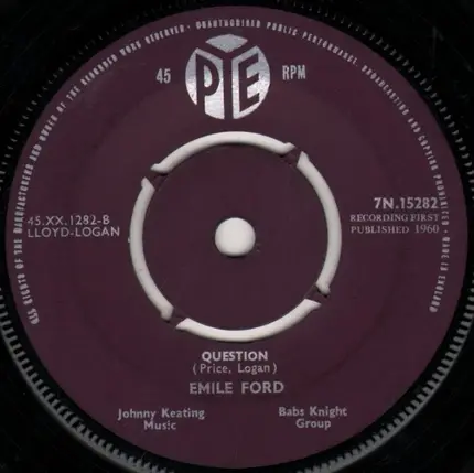 Emile Ford - Them There Eyes
