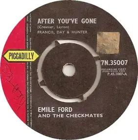 Emile Ford - After You've Gone