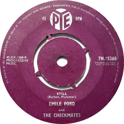 Emile Ford & The Checkmates - You'll Never Know What You're Missin' 'Til You Try