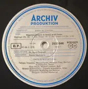 Double LP - Emilio De' Cavalieri - Rappresentatione Di Anima, Et Di Corpo