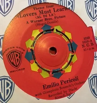 Emilio Pericoli / Gino Paoli - Theme From "Lovers Must Learn" (Al Di La')  / Sassi