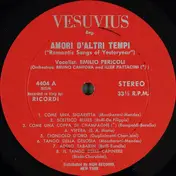 Emilio Pericoli - Amori D'altri Tempi