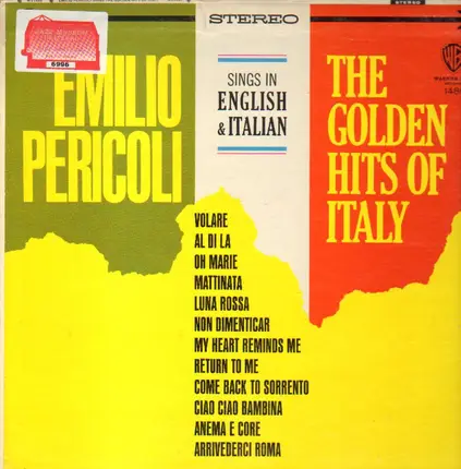 Emilio Pericoli - The Golden Hits Of Italy