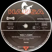 12inch Vinyl Single - Emily Jones - Take Me Body And Soul (Long Version)