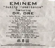 CD Single - Eminem Featuring Dr. Dre - Guilty Conscience