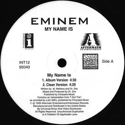 Eminem - My Name Is