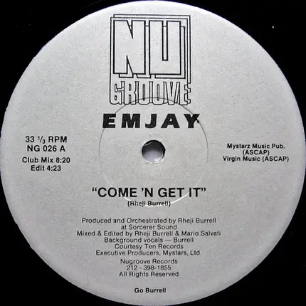 Emjay - Come 'N Get It