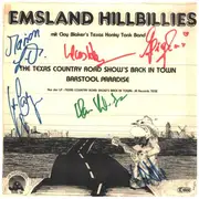 7inch Vinyl Single - Emsland Hillbillies - Texas Country Road Schow's Back In Town / Barstool Paradise - signed