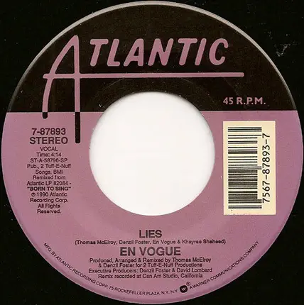 En Vogue - Lies
