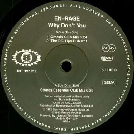 En-Rage, Rage - Why Don't You