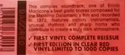 LP - Ennio Morricone - Cosa Avete Fatto A Solange? - Still Sealed, Red Vinyl, Limited Edtion