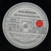 LP - Ennio Morricone - Bleib Wie Du Bist (Cosi´ Come Sei)