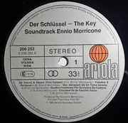 LP - Ennio Morricone - The Key - Der Schlüssel (Original Soundtrack)