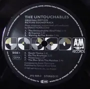 LP - Ennio Morricone - The Untouchables (Original Motion Picture Soundtrack)
