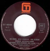 7inch Vinyl Single - Ennio Morricone - Un Génie, Deux Associés, Une Cloche (Bande Originale Du Film)