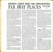 LP - Enoch Light And His Orchestra - Far Away Places Volume 2