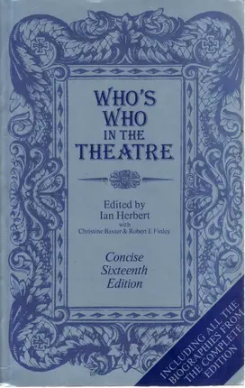 Encyclopedia (Ian Herbert) - Who's Who in the Theatre