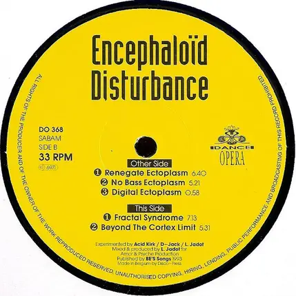 Encephaloïd Disturbance - Renegate Ectoplasm
