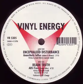 Reade Truth - Vinyl Energy