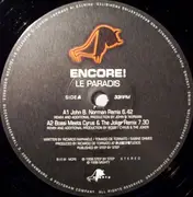 12'' - Encore! - Le Paradis