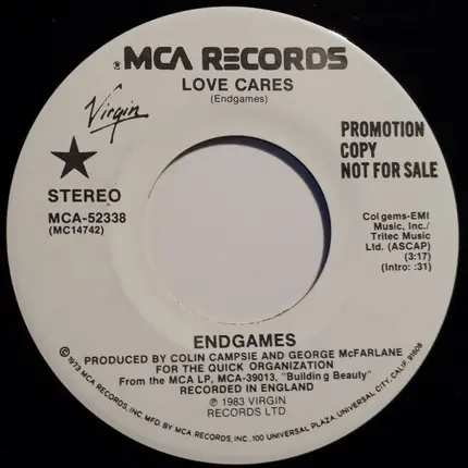 Endgames - Love Cares