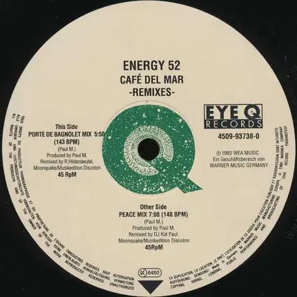 Energy 52 - Café del Mar